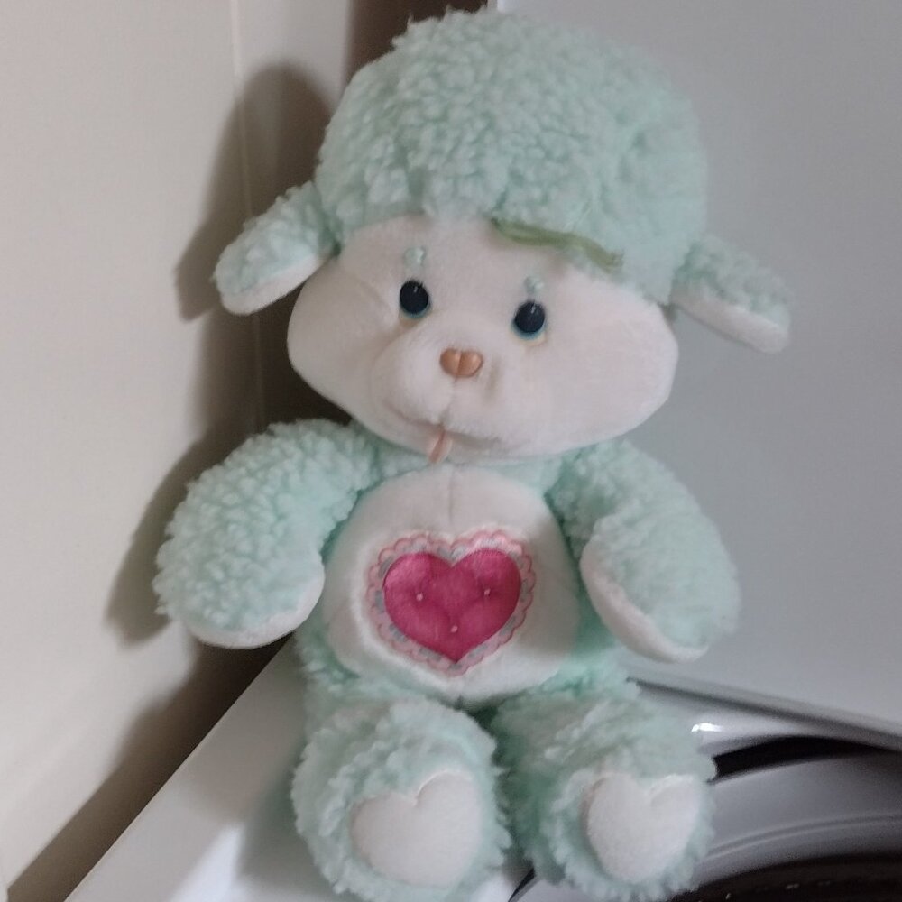 Vintage Care Bears Gentle Heart Cousin Lamb